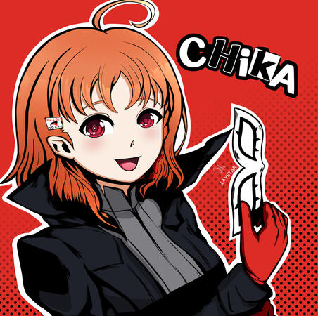 Chika Love Live Persona 5